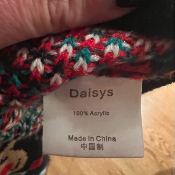 Women’s Reindeer Knit Christmas Sweater Size XL - Picture 4 of 5